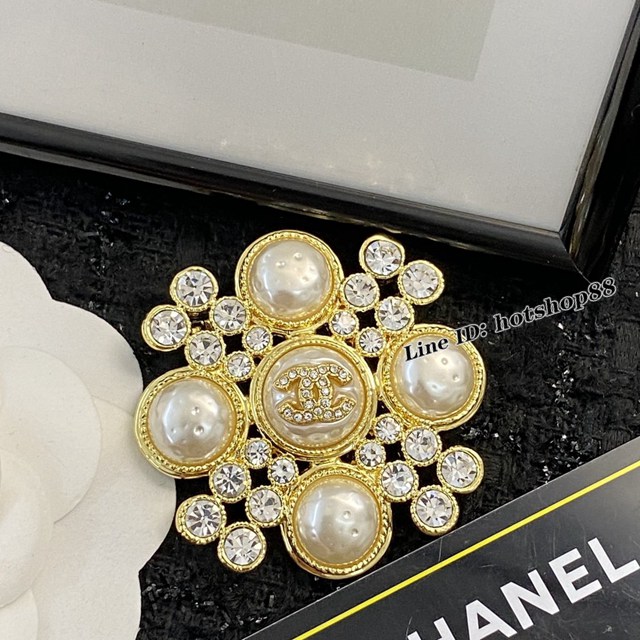 Chanel專櫃新款飾品 香奈兒熱銷款胸針胸花 zgb1301